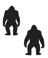 Bigfoot Silhouette Design vektor