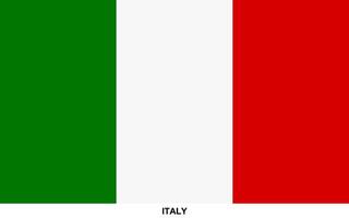 Flagge von Italien, Italien National Flagge vektor