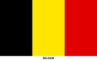 Flagge von Belgien , Belgien National Flagge vektor