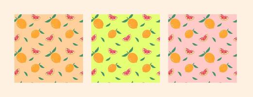 Sommer- Früchte nahtlos Muster vektor