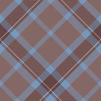 Tartan nahtlos Muster. Süss Pastell- Plaid Muster traditionell schottisch gewebte Stoff. Holzfäller Hemd Flanell Textil. Muster Fliese Swatch inbegriffen. vektor