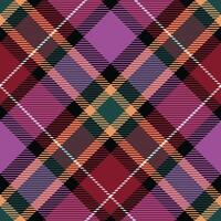 Tartan Muster nahtlos. Süss Süss kariert Muster Flanell Hemd Tartan Muster. modisch Fliesen zum Tapeten. vektor