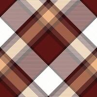 kariert Muster nahtlos. klassisch schottisch Tartan Design. traditionell schottisch gewebte Stoff. Holzfäller Hemd Flanell Textil. Muster Fliese Swatch inbegriffen. vektor