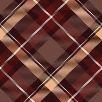 kariert Muster nahtlos. klassisch schottisch Tartan Design. Flanell Hemd Tartan Muster. modisch Fliesen zum Tapeten. vektor