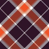 Tartan Muster nahtlos. Süss Plaid Muster Vorlage zum Design Ornament. nahtlos Stoff Textur. vektor