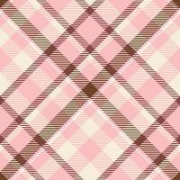 kariert Muster nahtlos. abstrakt prüfen Plaid Muster Vorlage zum Design Ornament. nahtlos Stoff Textur. vektor