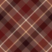 Plaid Muster nahtlos. Gingham Muster Vorlage zum Design Ornament. nahtlos Stoff Textur. vektor