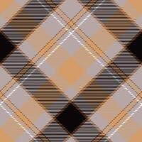 Plaid Muster nahtlos. klassisch Plaid Tartan traditionell schottisch gewebte Stoff. Holzfäller Hemd Flanell Textil. Muster Fliese Swatch inbegriffen. vektor