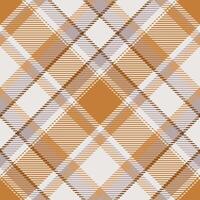 Plaid Muster nahtlos. klassisch Plaid Tartan Vorlage zum Design Ornament. nahtlos Stoff Textur. vektor