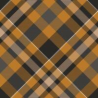 Plaid Muster nahtlos. Gingham Muster traditionell schottisch gewebte Stoff. Holzfäller Hemd Flanell Textil. Muster Fliese Swatch inbegriffen. vektor