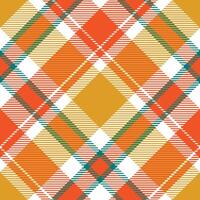 Tartan Muster nahtlos. Süss Plaid Muster Vorlage zum Design Ornament. nahtlos Stoff Textur. vektor