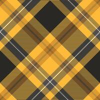 Plaid Muster nahtlos. schottisch Plaid, Flanell Hemd Tartan Muster. modisch Fliesen zum Tapeten. vektor