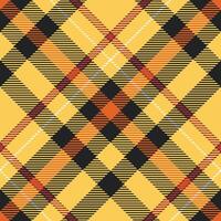 Plaid Muster nahtlos. Tartan Plaid nahtlos Muster. traditionell schottisch gewebte Stoff. Holzfäller Hemd Flanell Textil. Muster Fliese Swatch inbegriffen. vektor