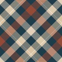 Plaid Muster nahtlos. traditionell schottisch kariert Hintergrund. Vorlage zum Design Ornament. nahtlos Stoff Textur. vektor