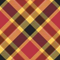 Plaid Muster nahtlos. Tartan Plaid nahtlos Muster. Flanell Hemd Tartan Muster. modisch Fliesen zum Tapeten. vektor