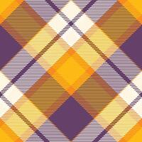 Tartan Plaid nahtlos Muster. Plaid Muster nahtlos. Vorlage zum Design Ornament. nahtlos Stoff Textur. vektor