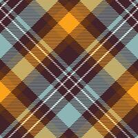 Tartan Plaid nahtlos Muster. schottisch Plaid, traditionell schottisch gewebte Stoff. Holzfäller Hemd Flanell Textil. Muster Fliese Swatch inbegriffen. vektor