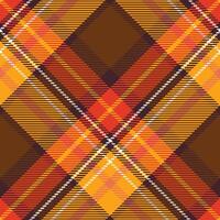 Tartan Plaid nahtlos Muster. schottisch Plaid, Vorlage zum Design Ornament. nahtlos Stoff Textur. Illustration vektor