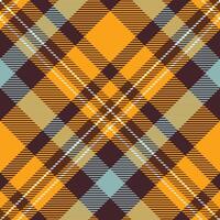 Tartan Plaid nahtlos Muster. schottisch Plaid, zum Schal, Kleid, Rock, andere modern Frühling Herbst Winter Mode Textil- Design. vektor