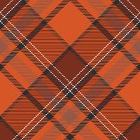 Tartan Plaid Muster nahtlos. Schachbrett Muster. traditionell schottisch gewebte Stoff. Holzfäller Hemd Flanell Textil. Muster Fliese Swatch inbegriffen. vektor