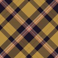 Tartan Plaid Muster nahtlos. schottisch Plaid, Vorlage zum Design Ornament. nahtlos Stoff Textur. Illustration vektor