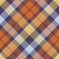 Tartan Plaid Muster nahtlos. Gingham Muster. zum Schal, Kleid, Rock, andere modern Frühling Herbst Winter Mode Textil- Design. vektor