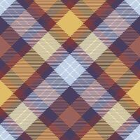 Tartan Plaid Muster nahtlos. Gingham Muster. Flanell Hemd Tartan Muster. modisch Fliesen Illustration zum Tapeten. vektor