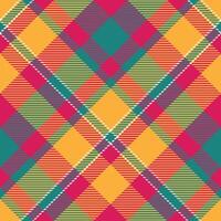 tartan pläd mönster sömlös. abstrakt kolla upp pläd mönster. flanell skjorta tartan mönster. trendig plattor illustration för bakgrundsbilder. vektor