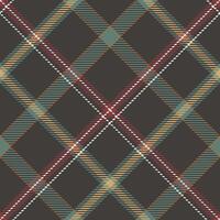 schottisch Tartan Plaid nahtlos Muster, klassisch Plaid Schottenstoff. Vorlage zum Design Ornament. nahtlos Stoff Textur. Illustration vektor