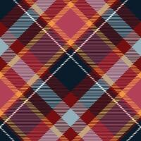 Tartan nahtlos Muster. Süss Pastell- Plaid Muster zum Hemd Druck, Kleidung, Kleider, Tischdecken, Decken, Bettwäsche, Papier, Steppdecke, Stoff und andere Textil- Produkte. vektor