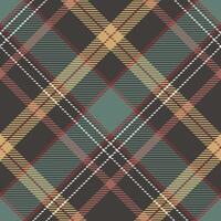 skott tartan pläd sömlös mönster, tartan pläd mönster sömlös. traditionell skott vävd tyg. skogsarbetare skjorta flanell textil. mönster bricka swatch ingår. vektor