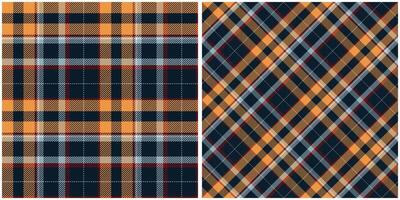 Tartan nahtlos Muster. Süss Pastell- Plaid Muster nahtlos Tartan Illustration einstellen zum Schal, Decke, andere modern Frühling Sommer- Herbst Winter Urlaub Stoff drucken. vektor