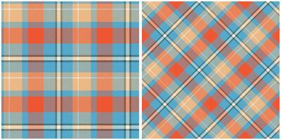 Tartan nahtlos Muster. schottisch Tartan Muster traditionell schottisch gewebte Stoff. Holzfäller Hemd Flanell Textil. Muster Fliese Swatch inbegriffen. vektor