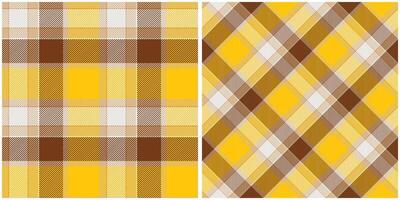 Tartan nahtlos Muster. Tartan Plaid nahtlos Muster. traditionell schottisch gewebte Stoff. Holzfäller Hemd Flanell Textil. Muster Fliese Swatch inbegriffen. vektor