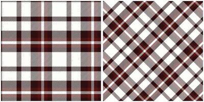 kariert Muster nahtlos. Tartan Plaid nahtlos Muster. Flanell Hemd Tartan Muster. modisch Fliesen zum Tapeten. vektor