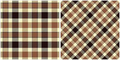 Plaid Muster nahtlos. Schachbrett Muster zum Schal, Kleid, Rock, andere modern Frühling Herbst Winter Mode Textil- Design. vektor