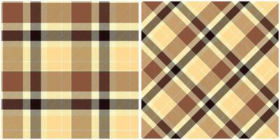 Plaid Muster nahtlos. Tartan nahtlos Muster nahtlos Tartan Illustration einstellen zum Schal, Decke, andere modern Frühling Sommer- Herbst Winter Urlaub Stoff drucken. vektor