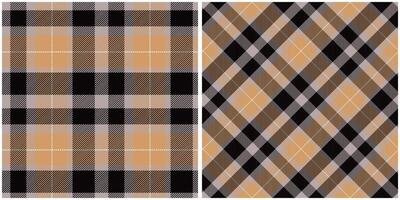 Plaid Muster nahtlos. klassisch Plaid Tartan zum Schal, Kleid, Rock, andere modern Frühling Herbst Winter Mode Textil- Design. vektor