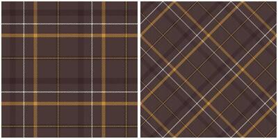 pläd mönster sömlös. abstrakt kolla upp pläd mönster flanell skjorta tartan mönster. trendig plattor för bakgrundsbilder. vektor