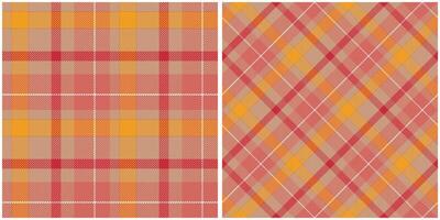 Plaid Muster nahtlos. Tartan Plaid nahtlos Muster. nahtlos Tartan Illustration einstellen zum Schal, Decke, andere modern Frühling Sommer- Herbst Winter Urlaub Stoff drucken. vektor