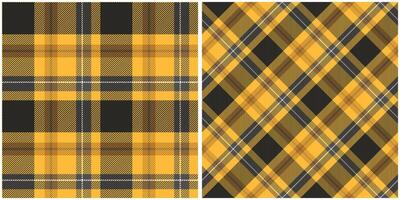 Plaid Muster nahtlos. schottisch Plaid, Flanell Hemd Tartan Muster. modisch Fliesen zum Tapeten. vektor