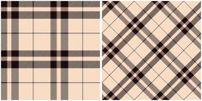 schottisch Tartan Muster. Plaid Muster nahtlos Flanell Hemd Tartan Muster. modisch Fliesen zum Tapeten. vektor