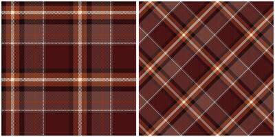 schottisch Tartan Muster. Plaid Muster nahtlos Vorlage zum Design Ornament. nahtlos Stoff Textur. vektor