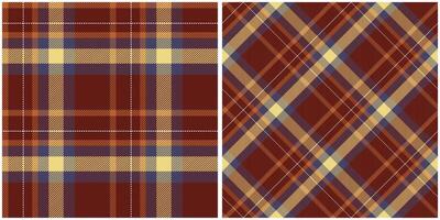 schottisch Tartan Muster. kariert Muster nahtlos Flanell Hemd Tartan Muster. modisch Fliesen zum Tapeten. vektor