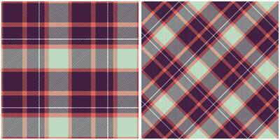 Tartan Muster nahtlos. Pastell- Gingham Muster zum Schal, Kleid, Rock, andere modern Frühling Herbst Winter Mode Textil- Design. vektor