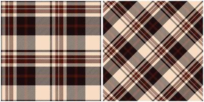 schottisch Tartan Muster. Plaid Muster nahtlos zum Schal, Kleid, Rock, andere modern Frühling Herbst Winter Mode Textil- Design. vektor