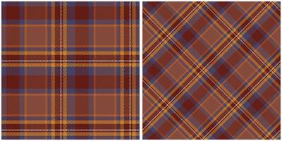 schottisch Tartan Muster. kariert Muster nahtlos nahtlos Tartan Illustration einstellen zum Schal, Decke, andere modern Frühling Sommer- Herbst Winter Urlaub Stoff drucken. vektor