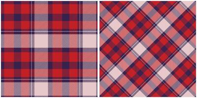 schottisch Tartan nahtlos Muster. Gingham Muster Vorlage zum Design Ornament. nahtlos Stoff Textur. vektor