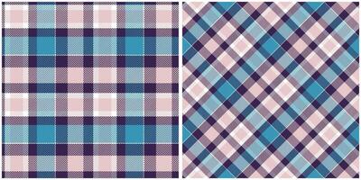 schottisch Tartan nahtlos Muster. Gingham Muster zum Schal, Kleid, Rock, andere modern Frühling Herbst Winter Mode Textil- Design. vektor