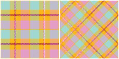 schottisch Tartan nahtlos Muster. Gingham Muster zum Hemd Druck, Kleidung, Kleider, Tischdecken, Decken, Bettwäsche, Papier, Steppdecke, Stoff und andere Textil- Produkte. vektor